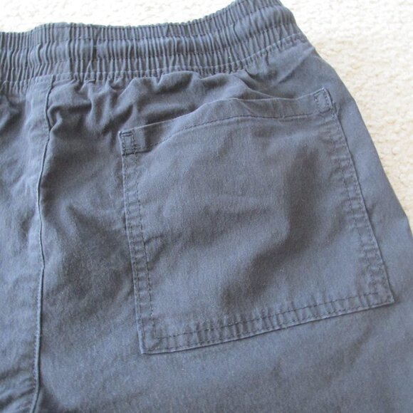 Wonder Nation Pull On Elastic Chino Shorts Youth Boys Size XL 14-16 Black Casual - Picture 7 of 7
